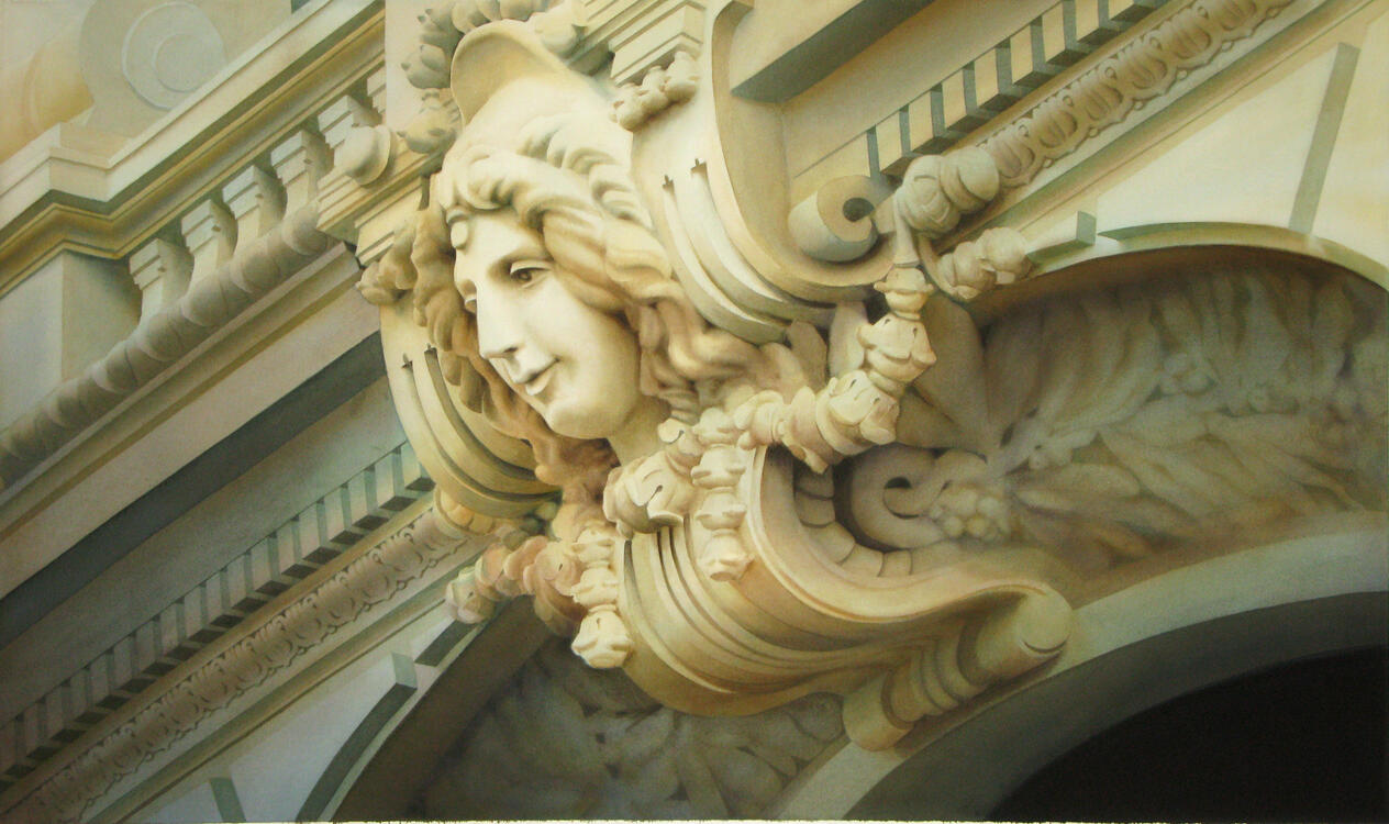 Effigy series watercolor painting by Michiyo Fukushima